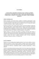 Предлог платформе за учешће министра регионално-инвестиционог развоја и сарадње са невладиним организацијама Ернада Суљевића, поводом 19. Конференције глобалних грађана у Лондону, која ће се одржати 3. и 4. новембра 2025. године, у Лондону