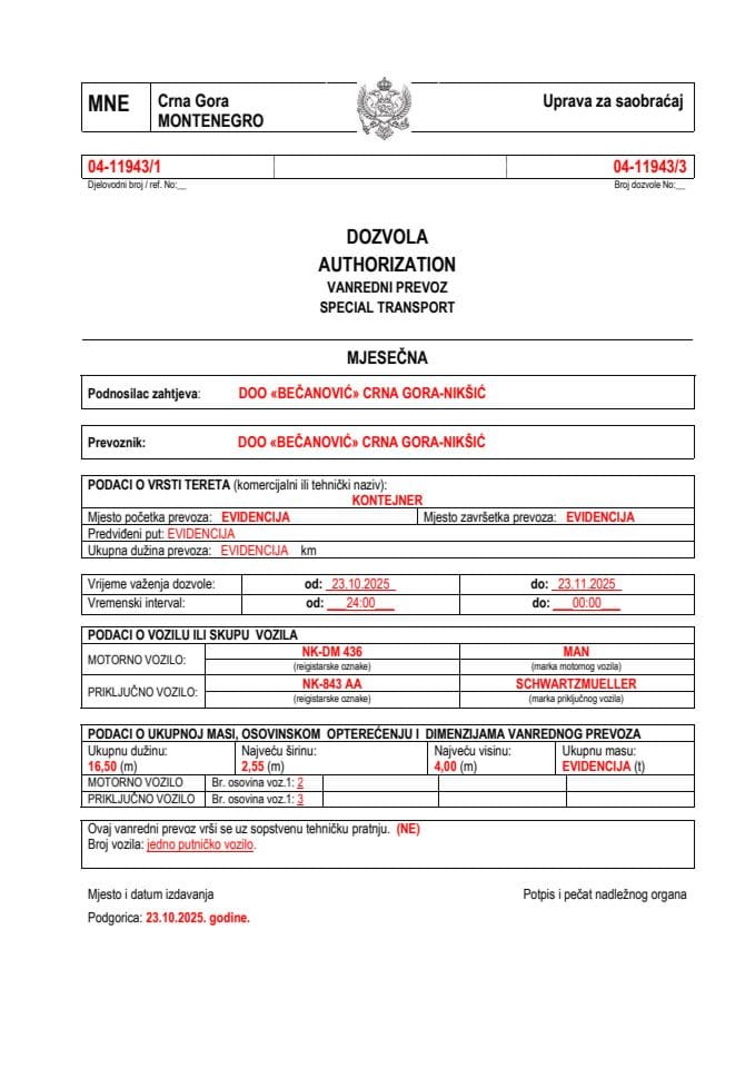 BEČANOVIĆ 04-11943-nov-mjesečna