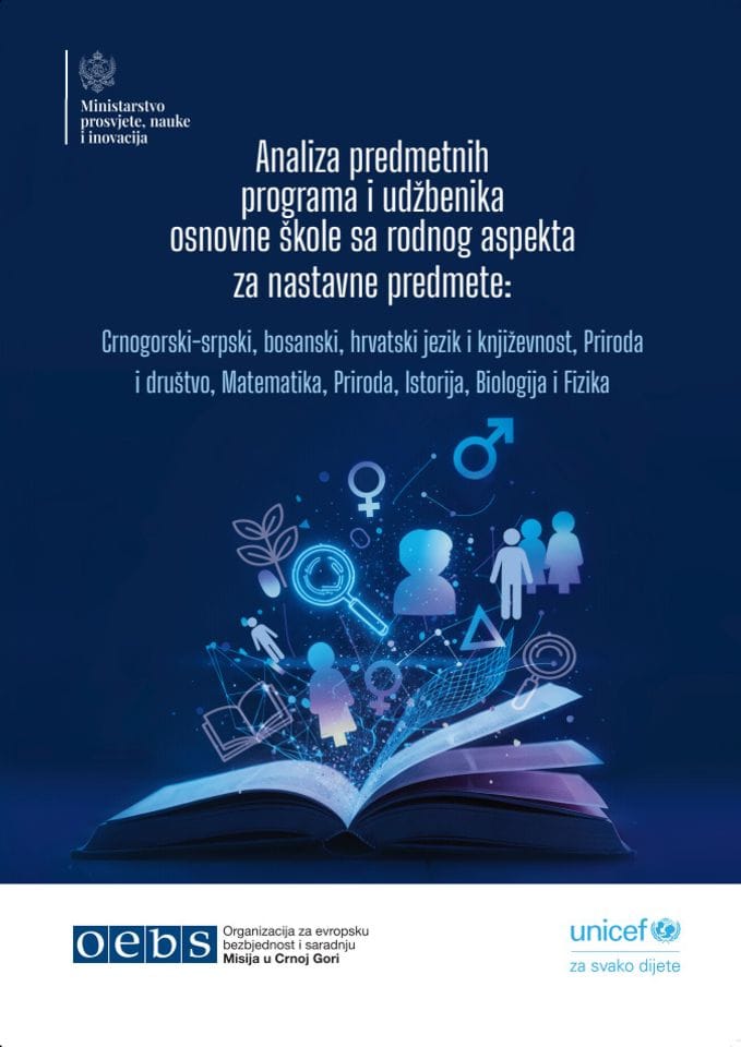 Analiza predmetnih programa i udžbenika osnovne škole sa rodnog aspekta za predmete: CSBH, Priroda i društvo, Matematika, Priroda, Istorija, Biologija i Fizika