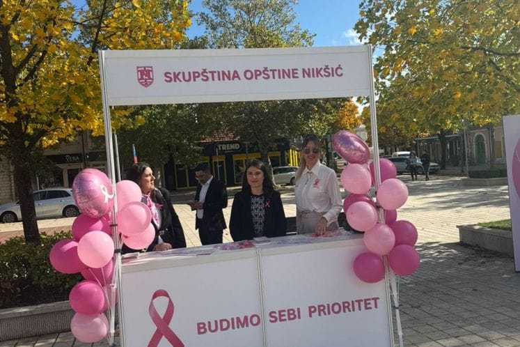 Obilježen Međunarodni dan borbe protiv raka dojke u Nikšiću