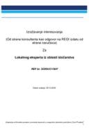 РЕОИ - Локални експерт из области сточарства ГОРАЦ1С07