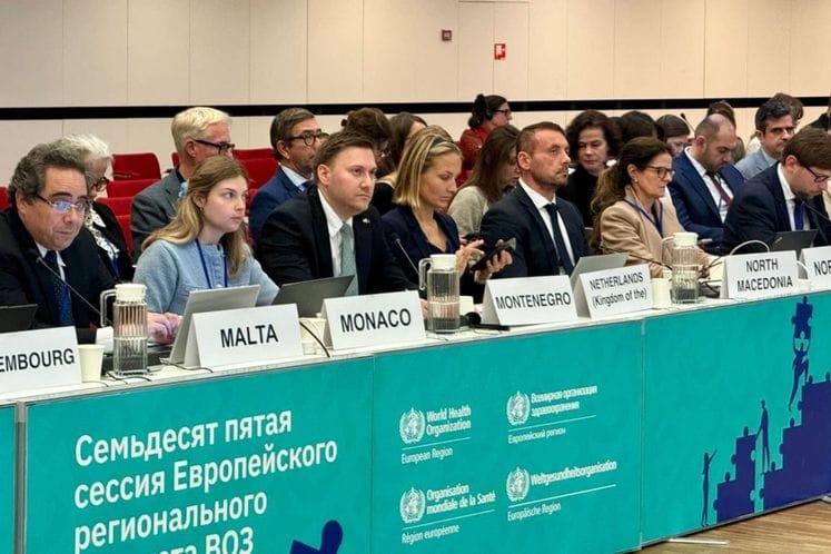 Ministar zdravlja na 75. zasijedanju Regionalnog komiteta SZO za Evropu