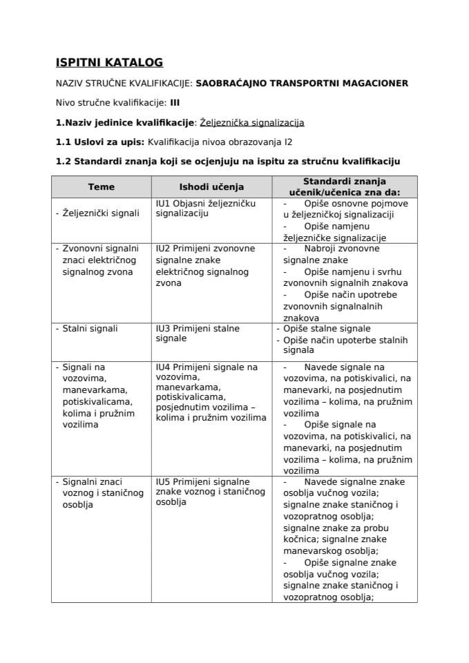 IK SAOBRAĆAJNO TRANSPORTNI MAGACIONER