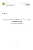 Predlog platforme za učešće ministra prostornog planiranja, urbanizma i državne imovine, Slavena Radunovića, na 30. Konferenciji UN-a o klimatskim promjenama (COP 30), 17-19. novembar 2025. godine, Belem, Federativna Republika Brazil