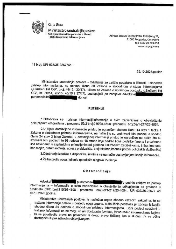 rješenje br. 18-UPI-037/25-22677/2