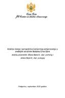 Analiza stanja i perspektiva karijernog usmjeravanja u srednjim stručnim školama Crne Gore