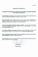 Obrazac 3 - Program Javne rasprave o tekstu Nacrta zakona o ugovornim odnosima u željezničkom saobraćaju