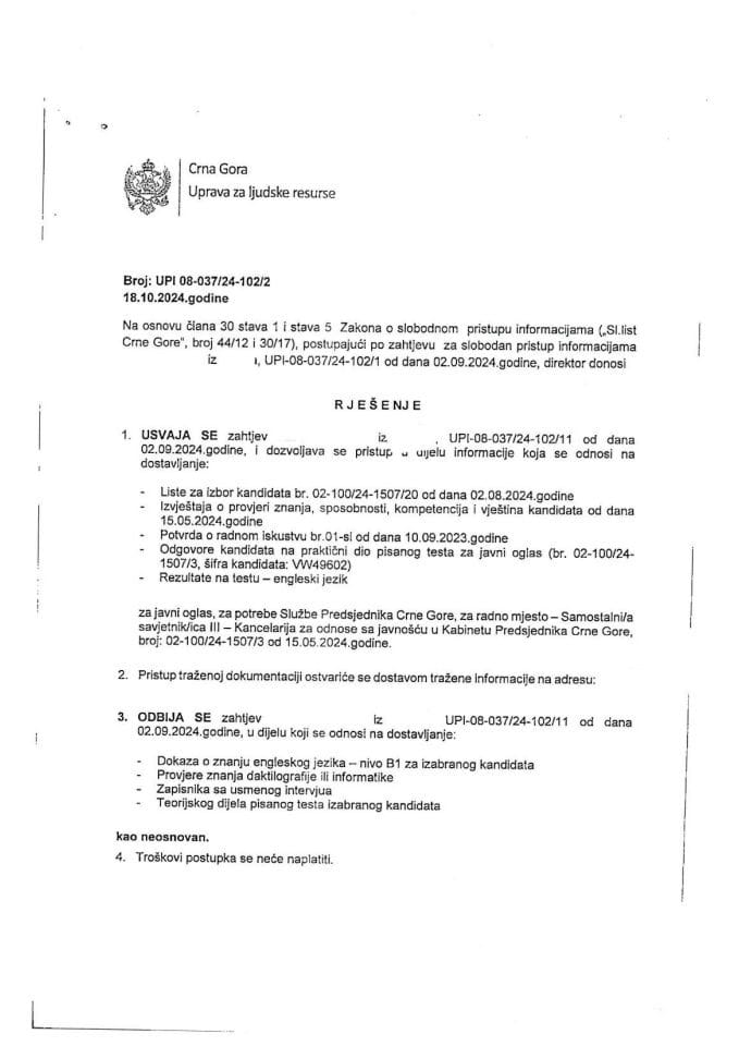 Rješenje 24 - 102 N