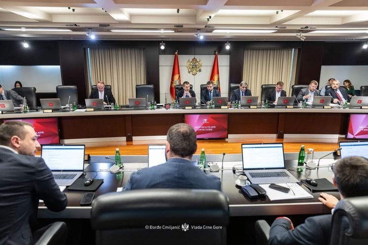 Sjednica Vlade Crne Gore