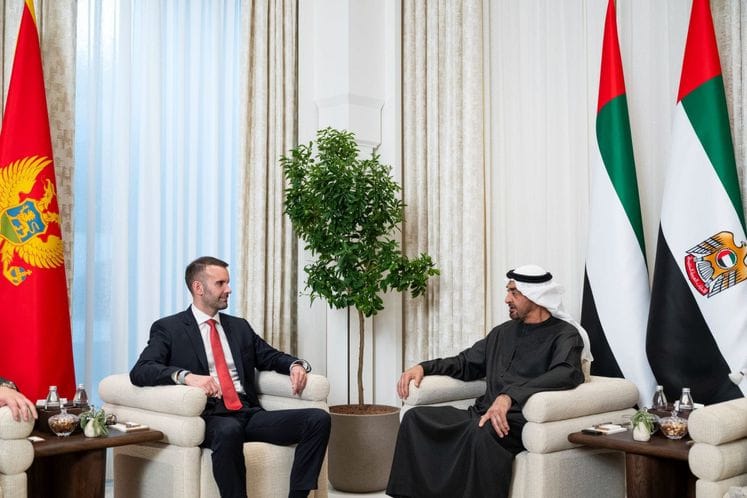 Milojko Spajić - šeik Mohamed bin Zajed Al Nahjan, predsjednik Ujedinjenih Arapskih Emirata