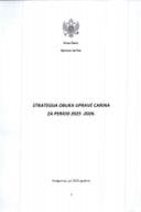 Strategija obuka Uprave carina 2025-2026