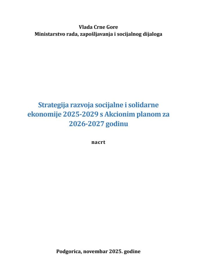 3_17 XI 25 Nacrt Strategije razvoja SSE - za javnu raspravu