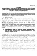 Предлог платформе за учешће делегације Владе Црне Горе коју предводи министарка културе и медија др Тамара Вујовић на Првој међународној конференцији језика италијанског говорног подручја, 18. новембар 2025. године, Рим, Република Италија (без расправе)