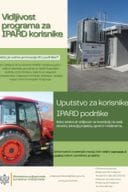 Liflet - Vidljivost programa za IPARD korisnike