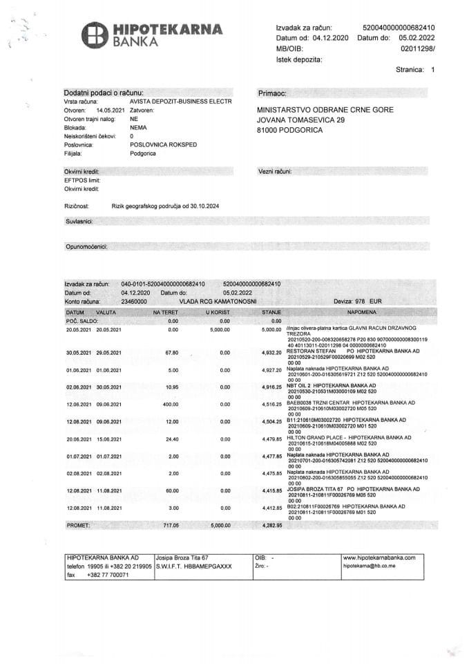 Инф. по рјешењу УПИ број: 12-037/25-1226/4
