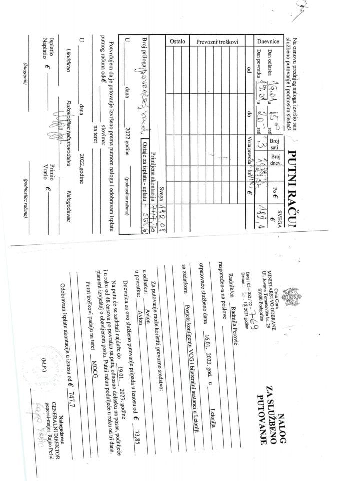 Инф. 11 по рјешењу број 12-037/25-709/4