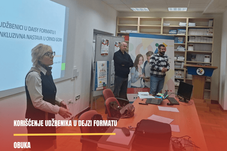 Korišćenje udžbenika u Dejzi formatu