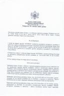 Rješenje o ukidanju stepena tajnosti ''INTERNO''