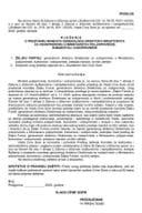 Predlog za prestanak mandata generalnog direktora Direktorata za vodoprivredu u Ministarstvu poljoprivrede, šumarstva i vodoprivrede