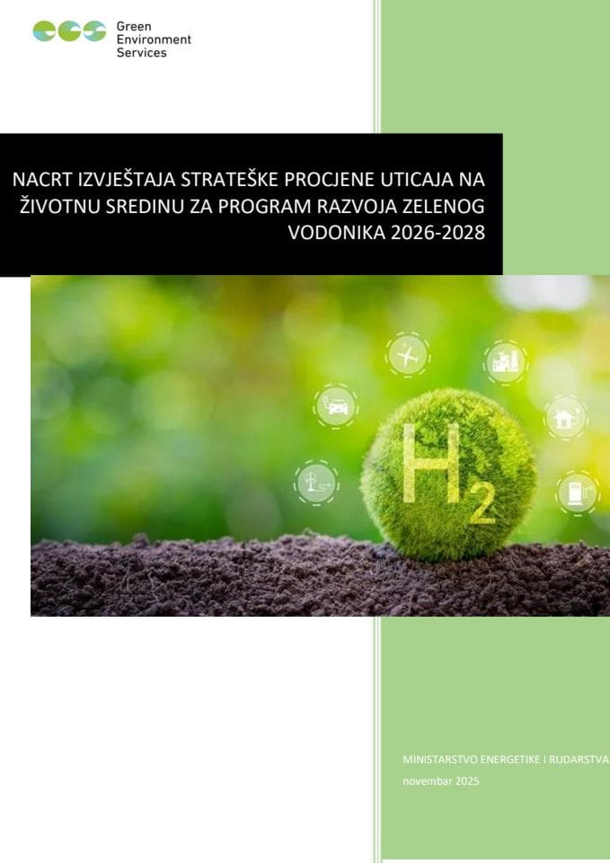 Нацрт Извјештаја о стратешкој процјени утицаја на животну средину