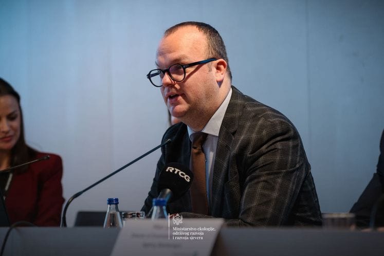 Ministar ekologije, održivog razvoja i razvoja sjevera Damjan Ćulafić Ministar ekologije, održivog razvoja i razvoja sjevera Damjan Ćulafić