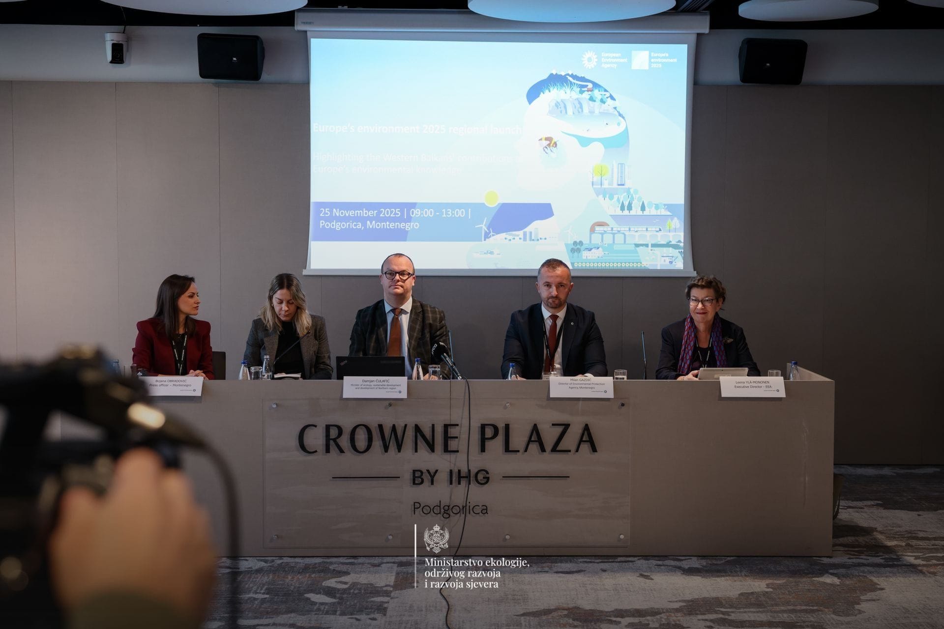 Ministar ekologije, održivog razvoja i razvoja sjevera Damjan Ćulafić