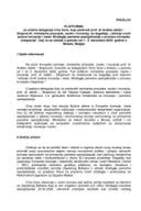 Предлог платформе за учешће делегације Црне Горе, коју предводи проф. др Анђела Јакшић - Стојановић, министарка просвјете, науке и иновација, на догађају „Јачање нових путева иновација и раста: Стратегије паметне специјализације у процесу европске интеграције“