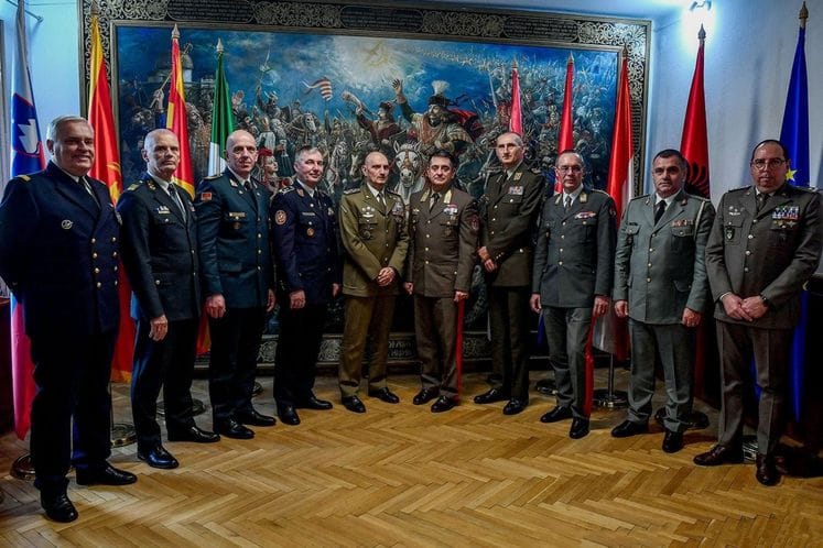 NGŠ Vuksanović na 13. sastanku načelnika generalštabova država članica Odbrambene inicijative za saradnju (DECI)