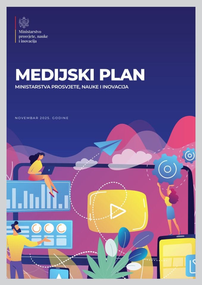 Medijski plan Ministarstva prosvjete, nauke i inovacija