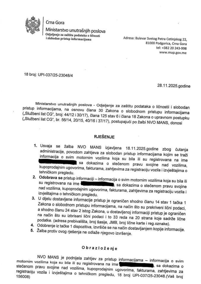 rješenje br. 18-UPI-037/25-23048/4