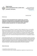 Предлог платформе за учешће потпредсједника Владе за политички систем, правосуђе и антикорупцију мр Мома Копривице на Другој глобалној конференцији о употреби података за унапређење мјерења корупције, Њујорк, САД, од 2. до 4. децембра 2025. године