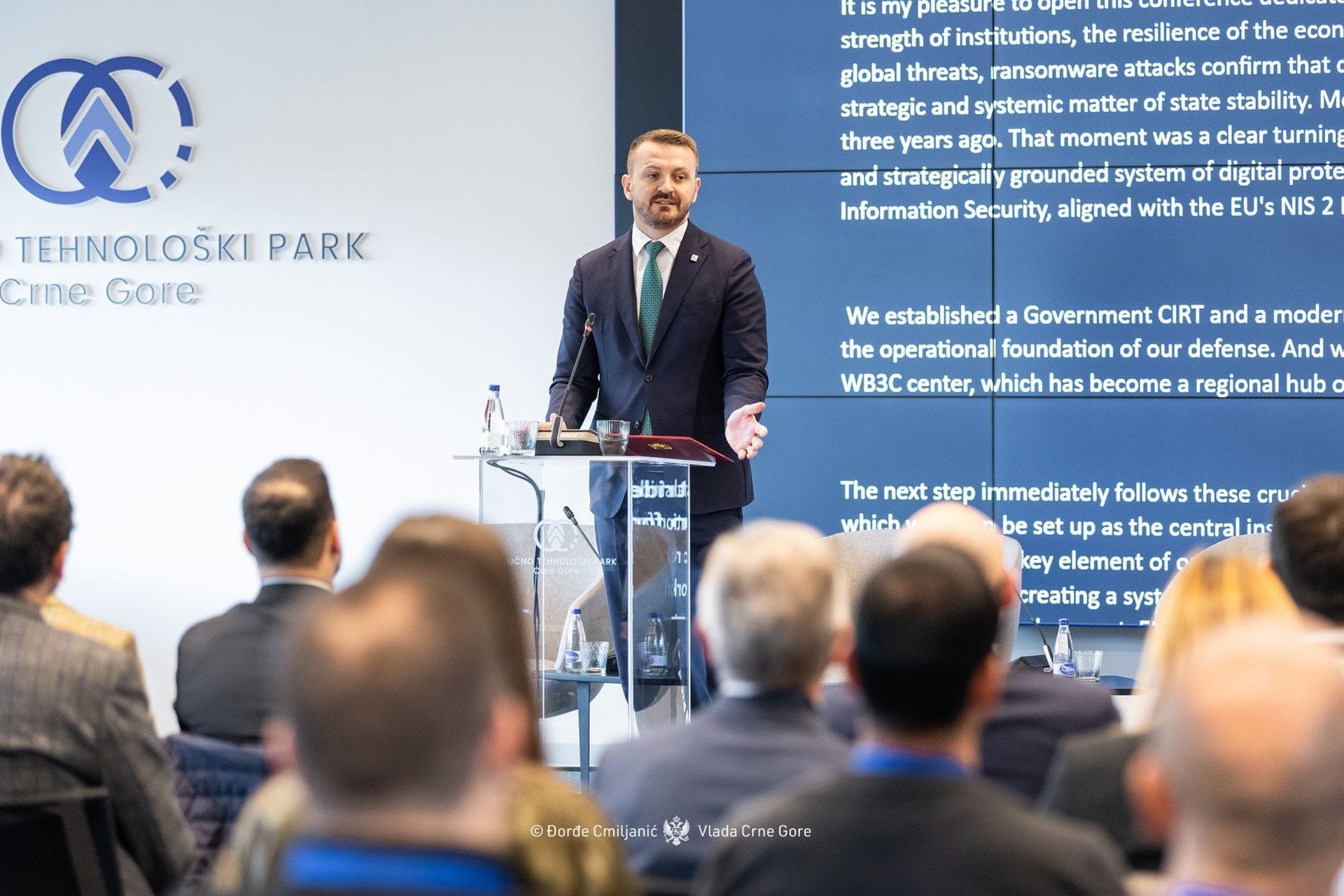 Ministar Dukaj na konferenciji - Analiza i strategija za Zapadni Balkan - WB3C