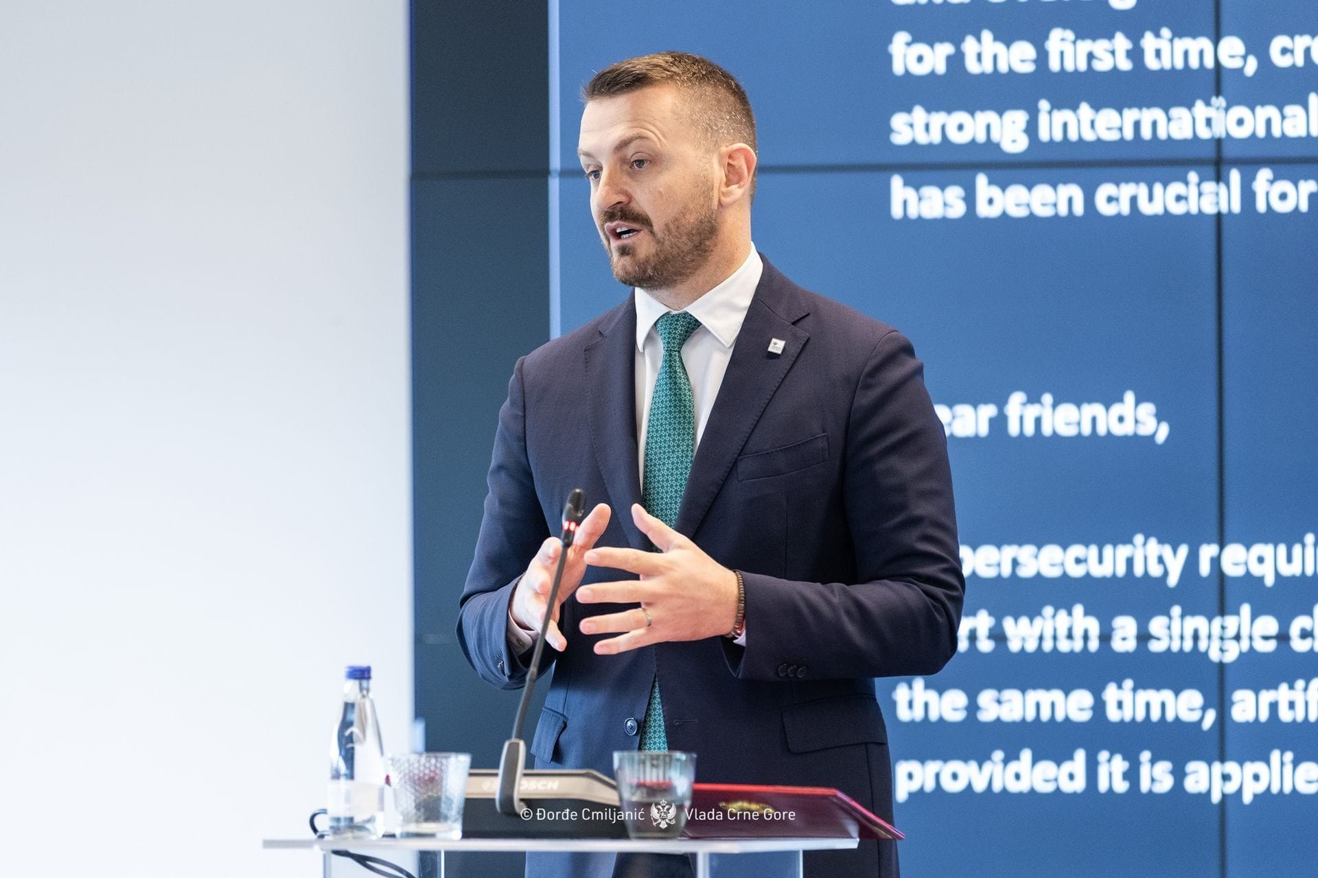 Ministar Dukaj na konferenciji - Analiza i strategija za Zapadni Balkan - WB3C