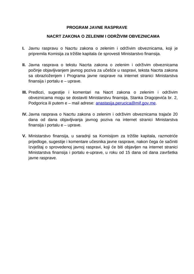 Program javne rasprave