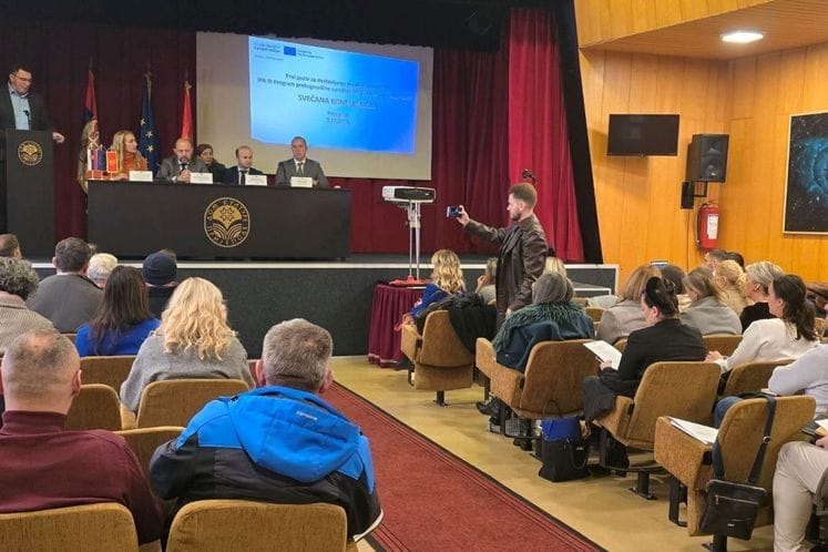 SVEČANA KONFERENCIJA POVODOM OBJAVE PRVOG POZIVA PPS SRBIJA-CRNA GORA 2021-2027