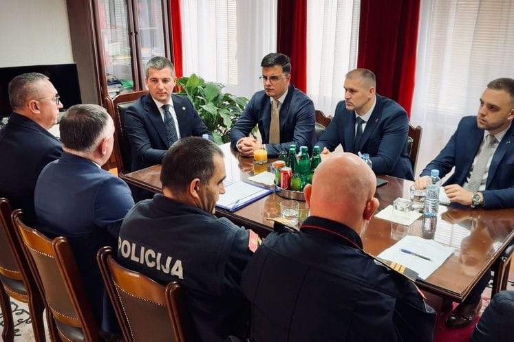 Bečić, Šaranović i Šćepanović posjetili Herceg Novi