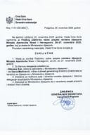 Predlog platforme radne posjete ministra dijaspore Mirsada Azemovića Bosni i Hercegovini, 25-27. novembra 2025. godine - Zaključci