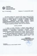 Informacija o pripremi javnog oglasa za dostavljanje ponuda za dodjelu ugovora o koncesiji za detaljna geološka istraživanja i eksploataciju nemetalične mineralne sirovine arhitektonsko-građevinskog kamena sa ležišta ‘’Žoljevica’’ - Zaključci