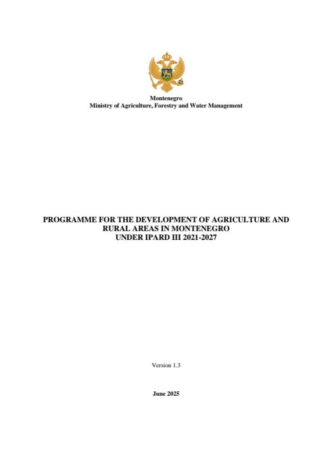 IPARD III programme version 1.3 - ENG