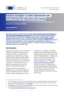 натионал стратегиес то тацкле абсентееисм анд еарлy-ЕЦ0125141ЕНН