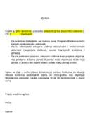 ИЗЈАВА НИД установе о неекономским активностима