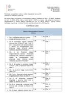 Kontrolna lista - Zakon o računovodstvu u javnom sektoru