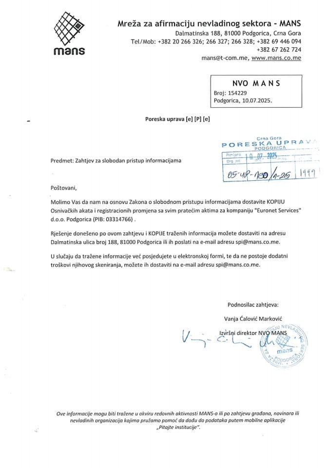 Rješenje 05/02-UP-190/2-25