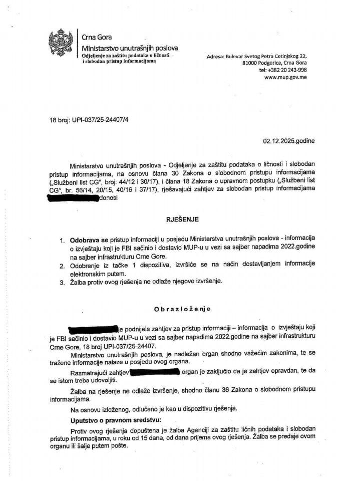 rješenje br. 18-UPI-037/25-24407/4