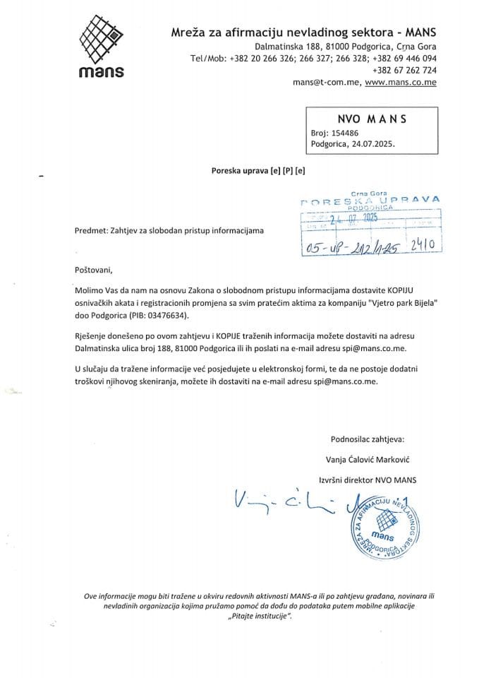 Rješenje 05/02-UP-212/2-25