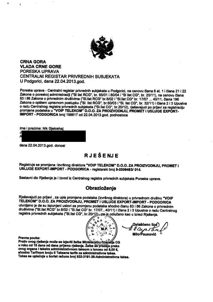 Informacija XIV 05/02-UP-227/4-25