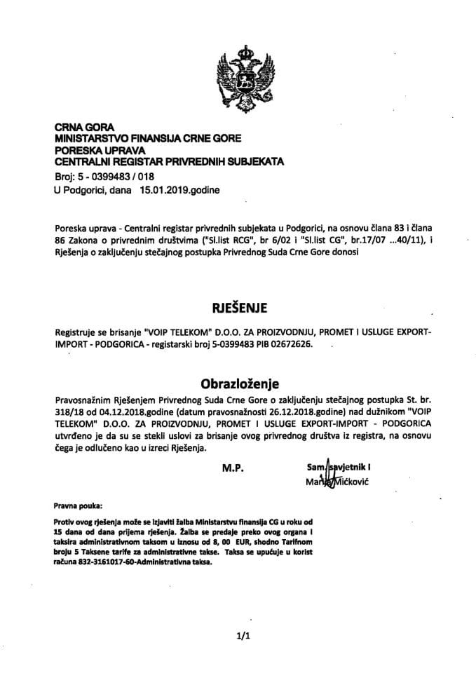 Informacija XVIII 05/02-UP-227/4-25