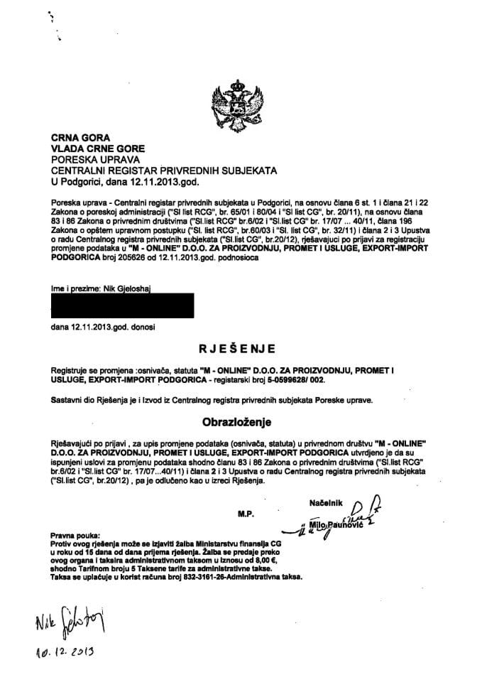 Informacija III 05/02-UP- 228/4-25