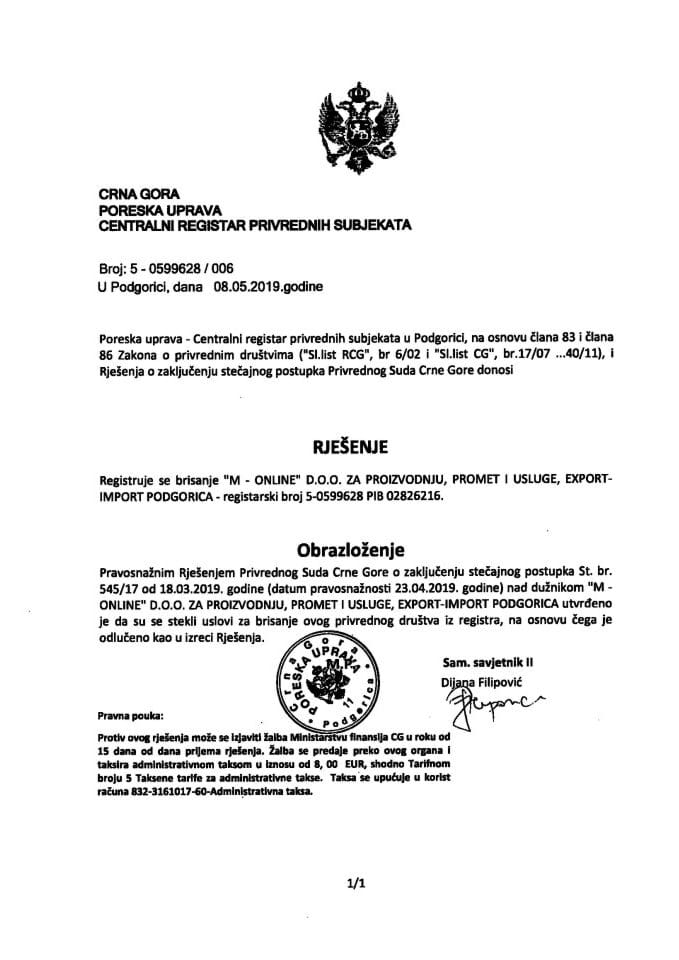 Informacija VII 05/02-UP- 228/4-25