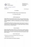 Predlog platforme radne posjete ministra dijaspore Mirsada Azemovića Republici Srbiji, 12-14. decembra 2025. godine